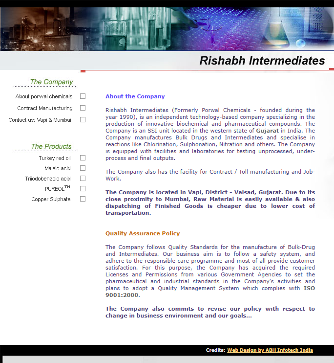 Rishabh Intermediates